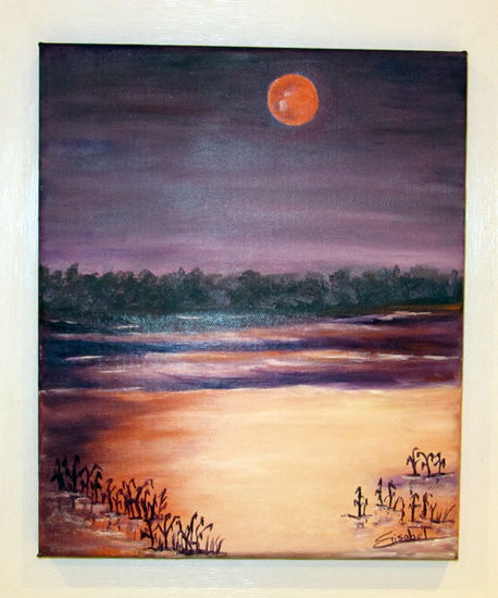 Lluna Plena Oil Canvas Landscaping