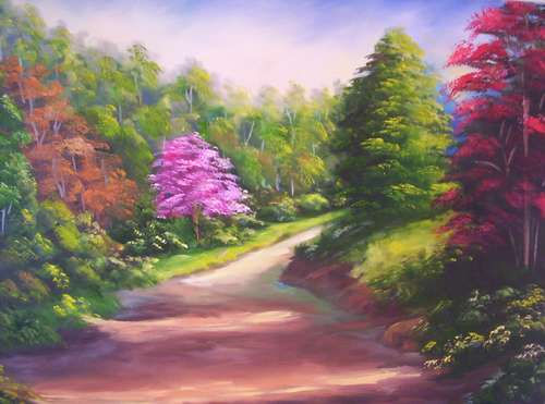 CAMINHO Oil Canvas Landscaping