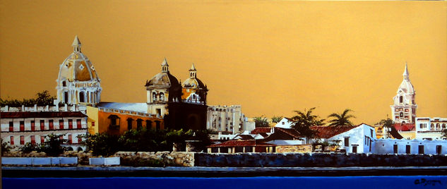 CARTAGENA DE INDIAS Acrylic Canvas Landscaping