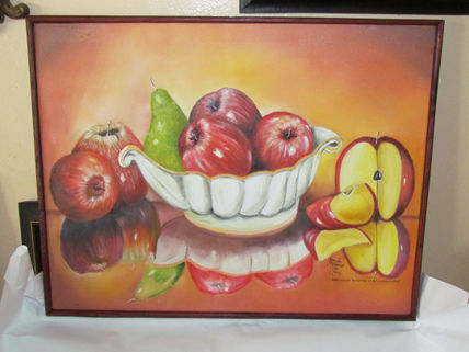 Reflejo de manzanas