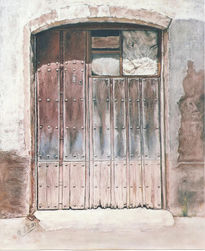 Puerta vieja Andavías