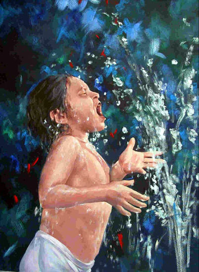 Splinker Acrílico Lienzo Figura