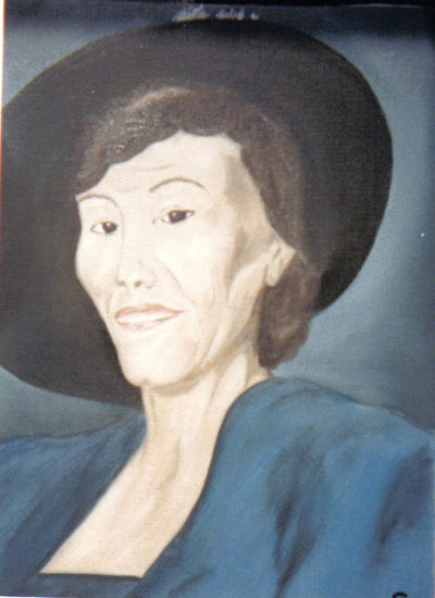 Suegra Óleo Lienzo Retrato