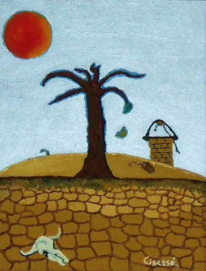 desierto velado Oil Canvas Landscaping