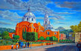 Tlaxcala México, iglesia de san José.