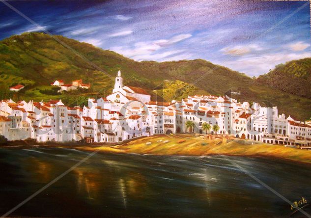 Cadaqués Óleo Lienzo Paisaje