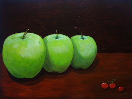 Manzanas y cerezas