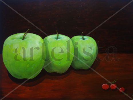 Manzanas y cerezas