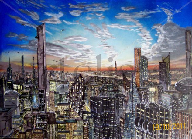 Año 2065 La Vieja Manhattan. Year 2065 Old Manhattan