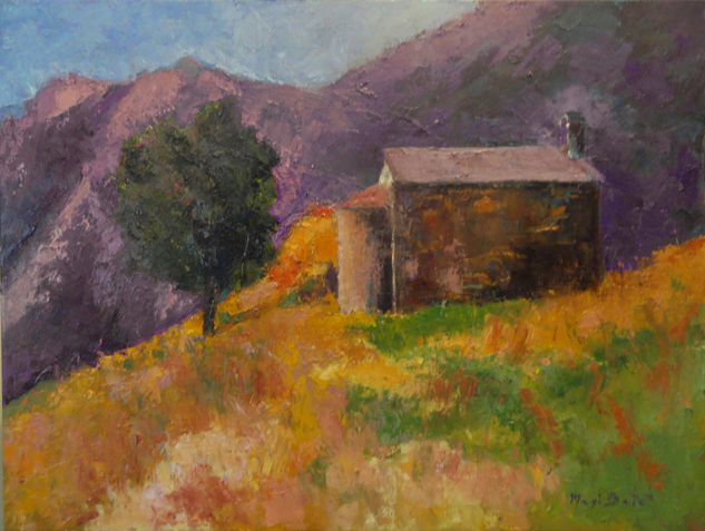 Ermita, Andorra Oil Canvas Landscaping