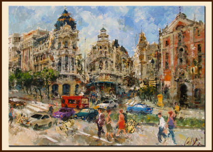 Gran via ,Madrid
