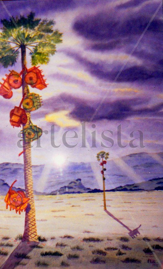 Arbol de carretas maduras.