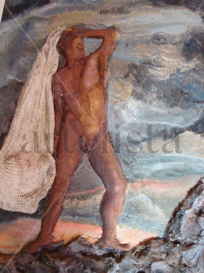 BADAJE Oil Panel Nude Paintings