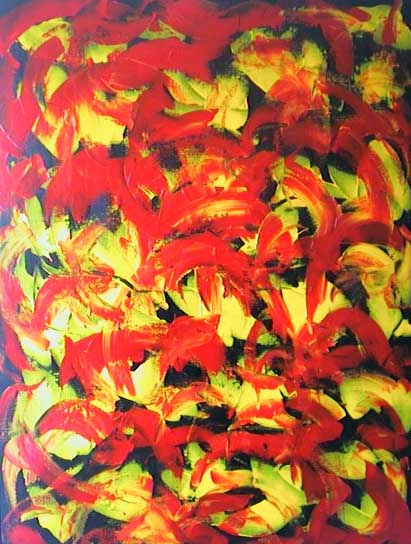 Abstracto rojo+amarillo