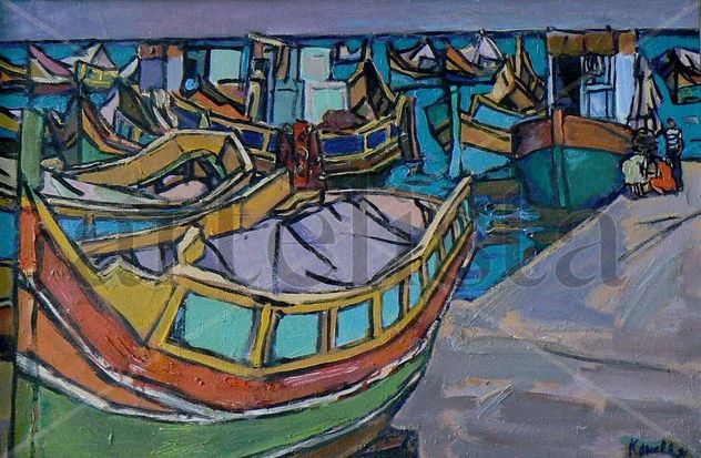 Fishing ships. Malta
