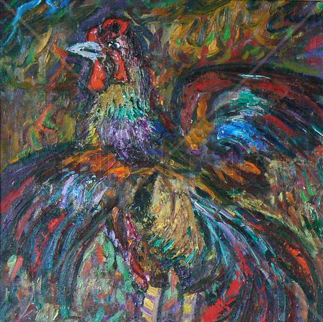 Fighting cocks
