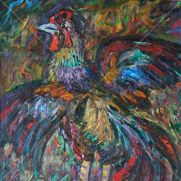 Fighting cocks