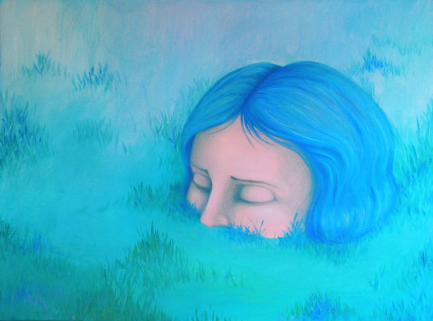 Siesta n°3 Oil Canvas Figure Painting