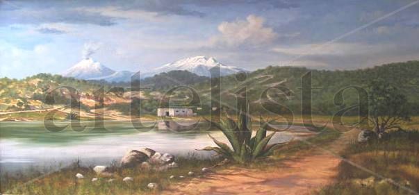 volcanes con agua