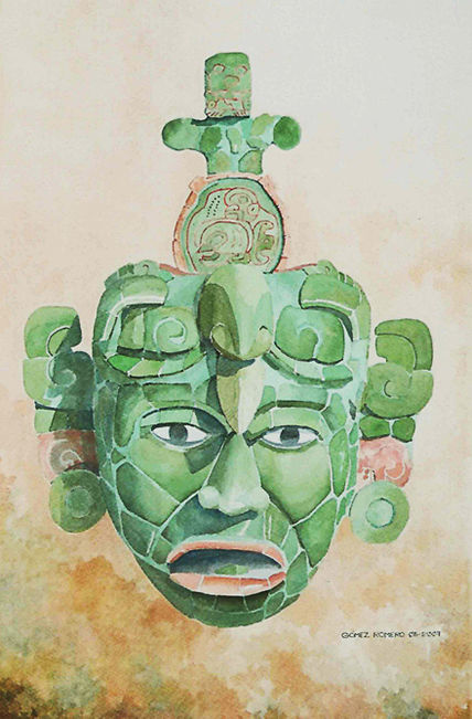 Máscara de Tikal