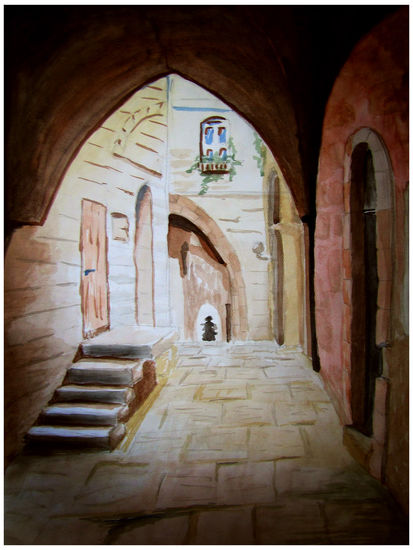 Jerusalem Watercolour Paper Landscaping