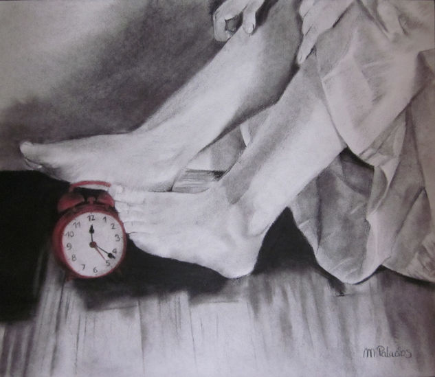 El paso del tiempo Charcoal