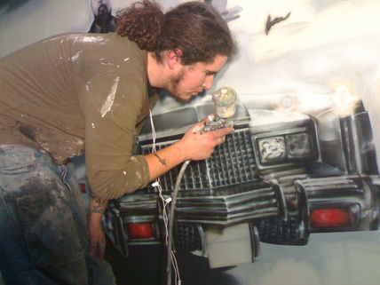 Mural aerografia...