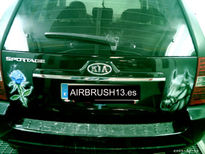 AEROGRAFÍA en vehículo