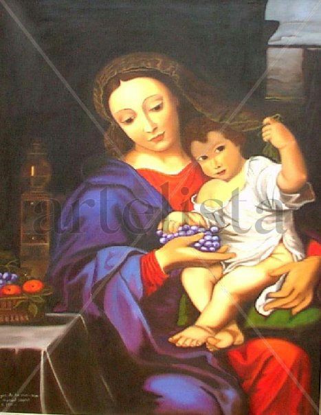 LA VIRGEN DE LAS UVAS (REPLICA)