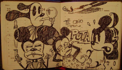 Te dejo por puta !