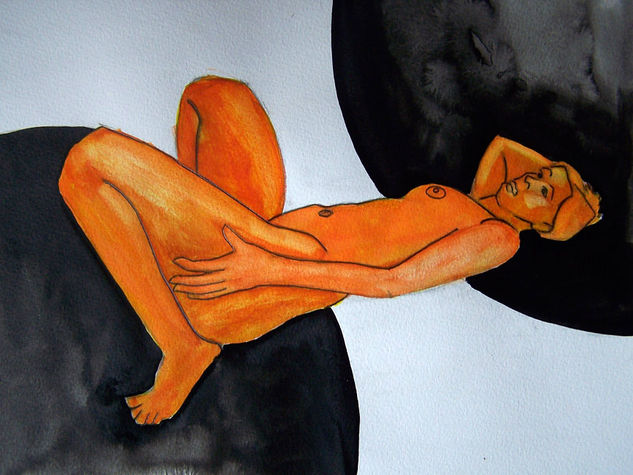 cygni Watercolour Paper Nude Paintings