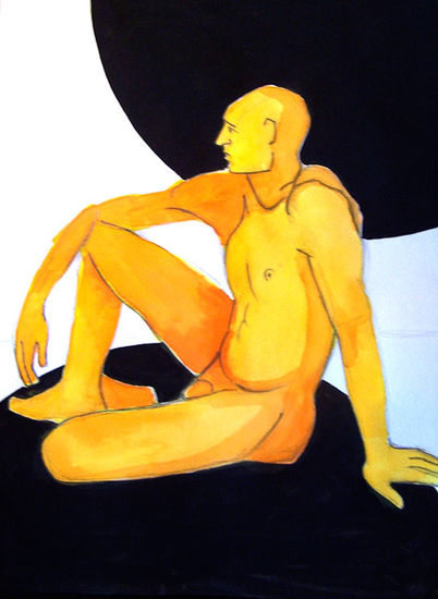 leporis Watercolour Paper Nude Paintings