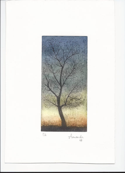 Árbol Atardecer