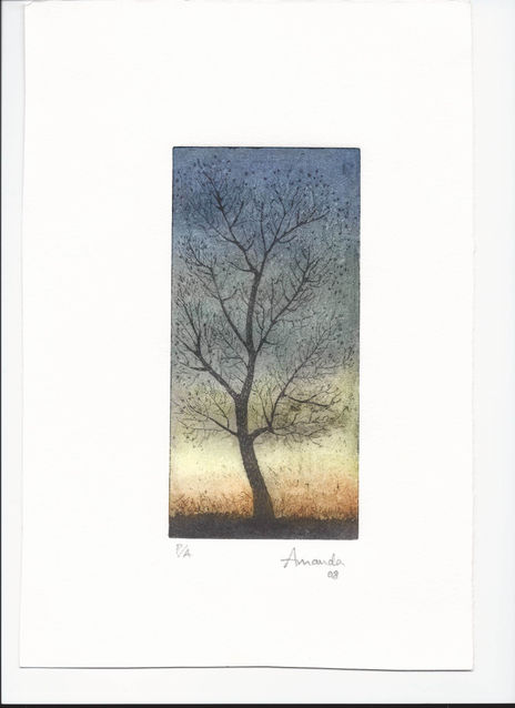 Árbol Atardecer
