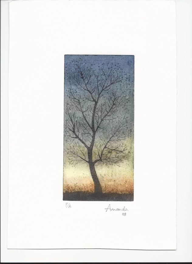 Árbol Atardecer