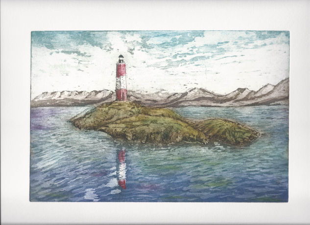 Faro del Sur Aquatint