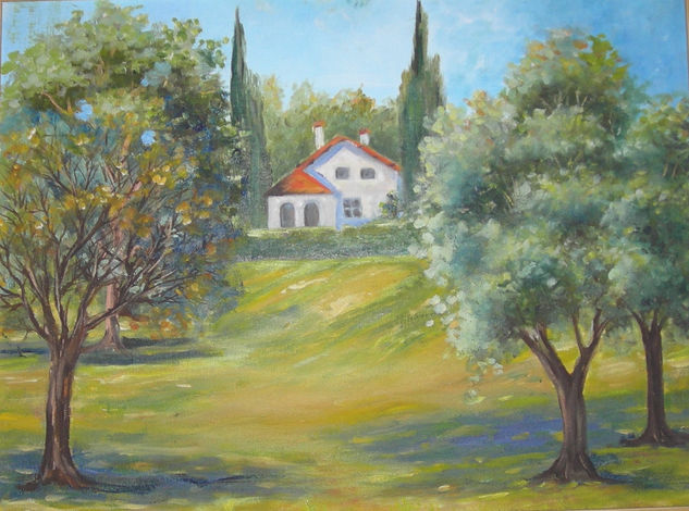 LA CASA Oil Canvas Landscaping