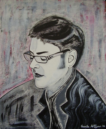 RETRATO IV Acrylic Canvas Portrait