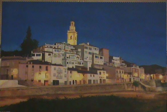 Albaida de noche 