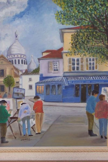 Montmartre (Paris) Óleo Lienzo Otros