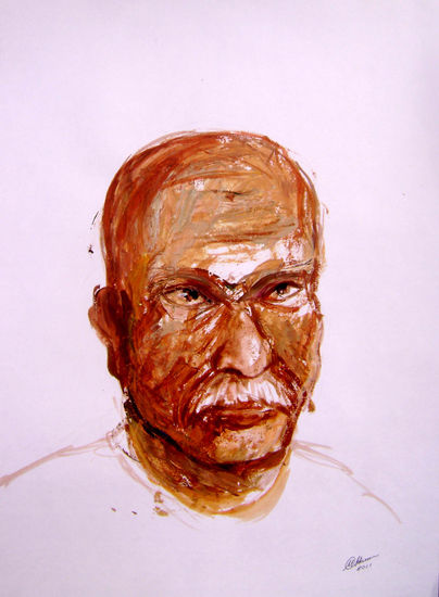 worker-3 Acrylic Paper Others