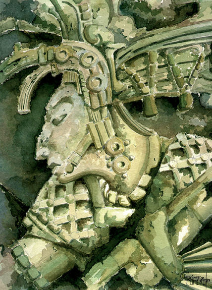 Antigua Estela Maya