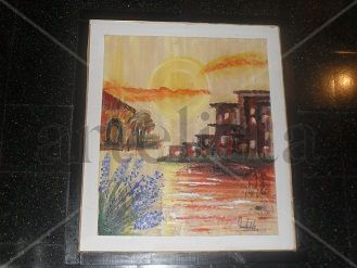 morada do sol Acrylic Canvas Landscaping