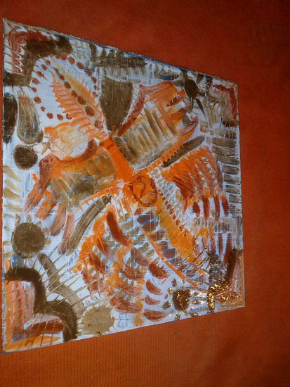 ANGELUS IN TERRA PER SECULA !!! F3 092/2011 Acrylic Others Figure Painting