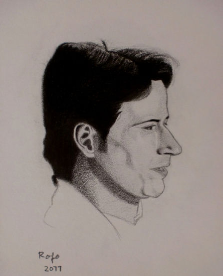 Rob Morrow Pencil