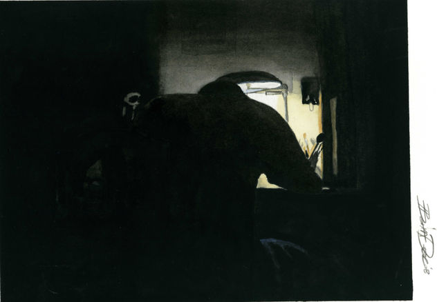 autoretrato nocturno