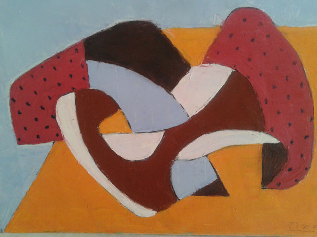 abstracion encima de una mesa