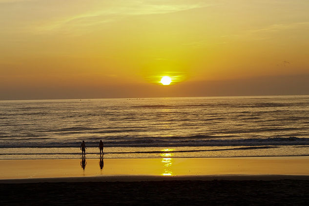 Puesta de sol en Miramar 