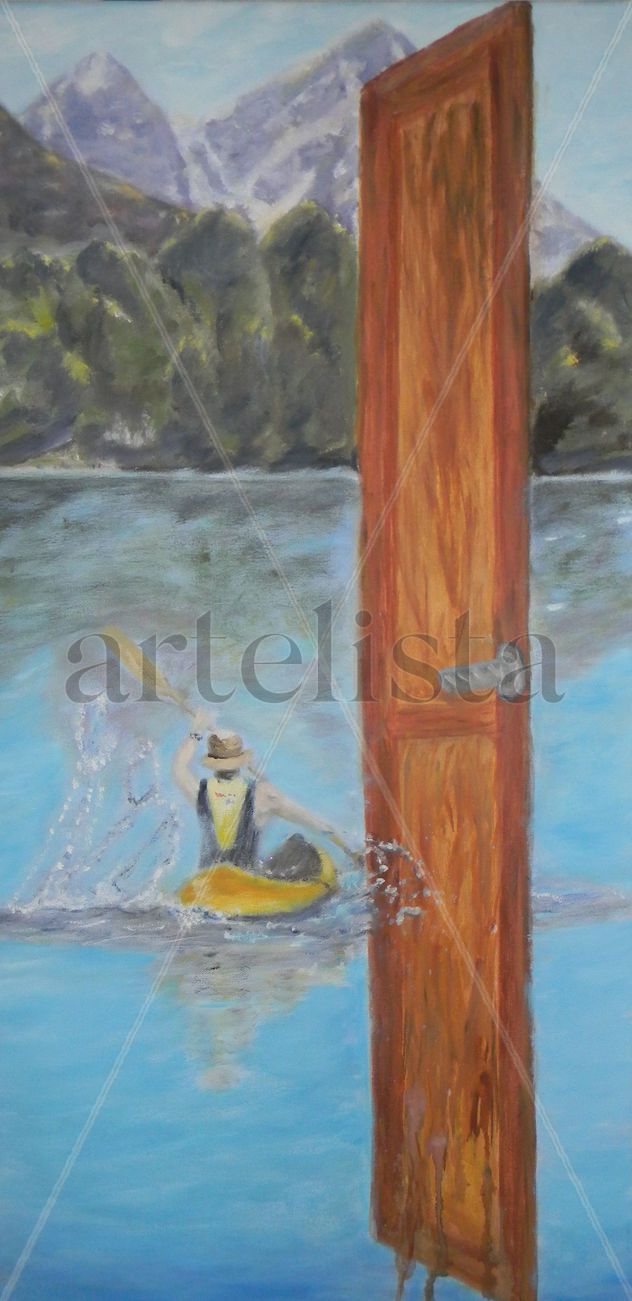 Serie "Las puertas del Inconsciente".Obra:Sosiego