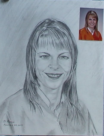 Retrato de Laura Pencil